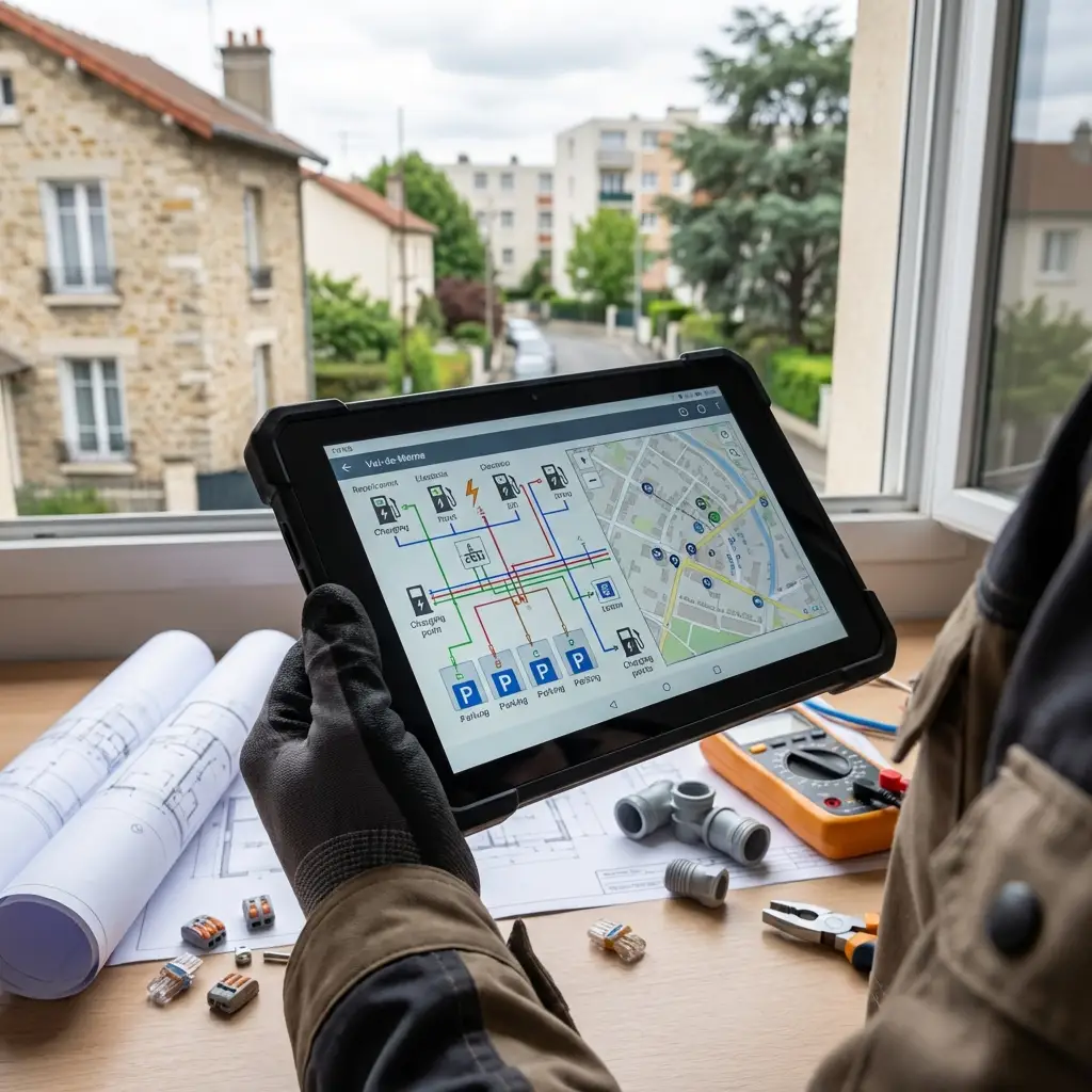 Étude technique et audit IRVE de vos parkings salariés