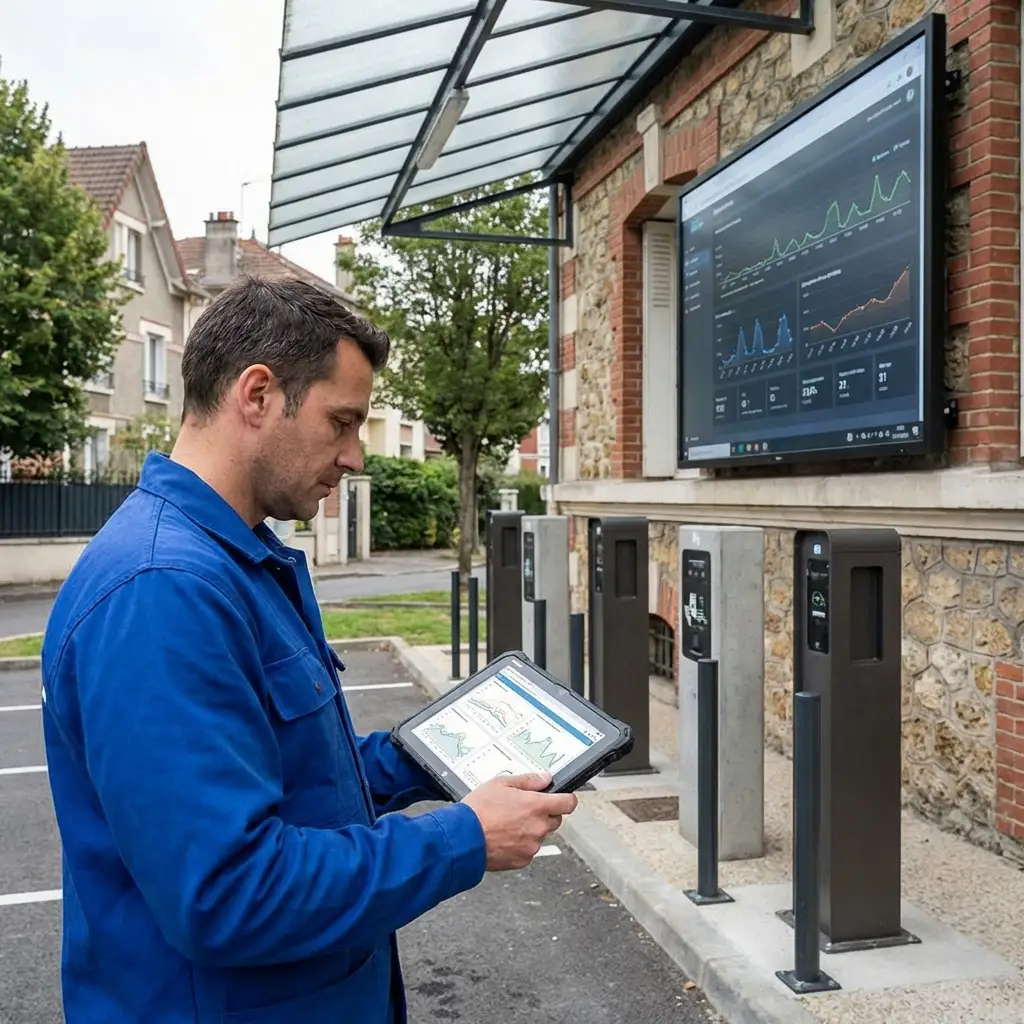 Supervision et logiciel de suivi de consommation
