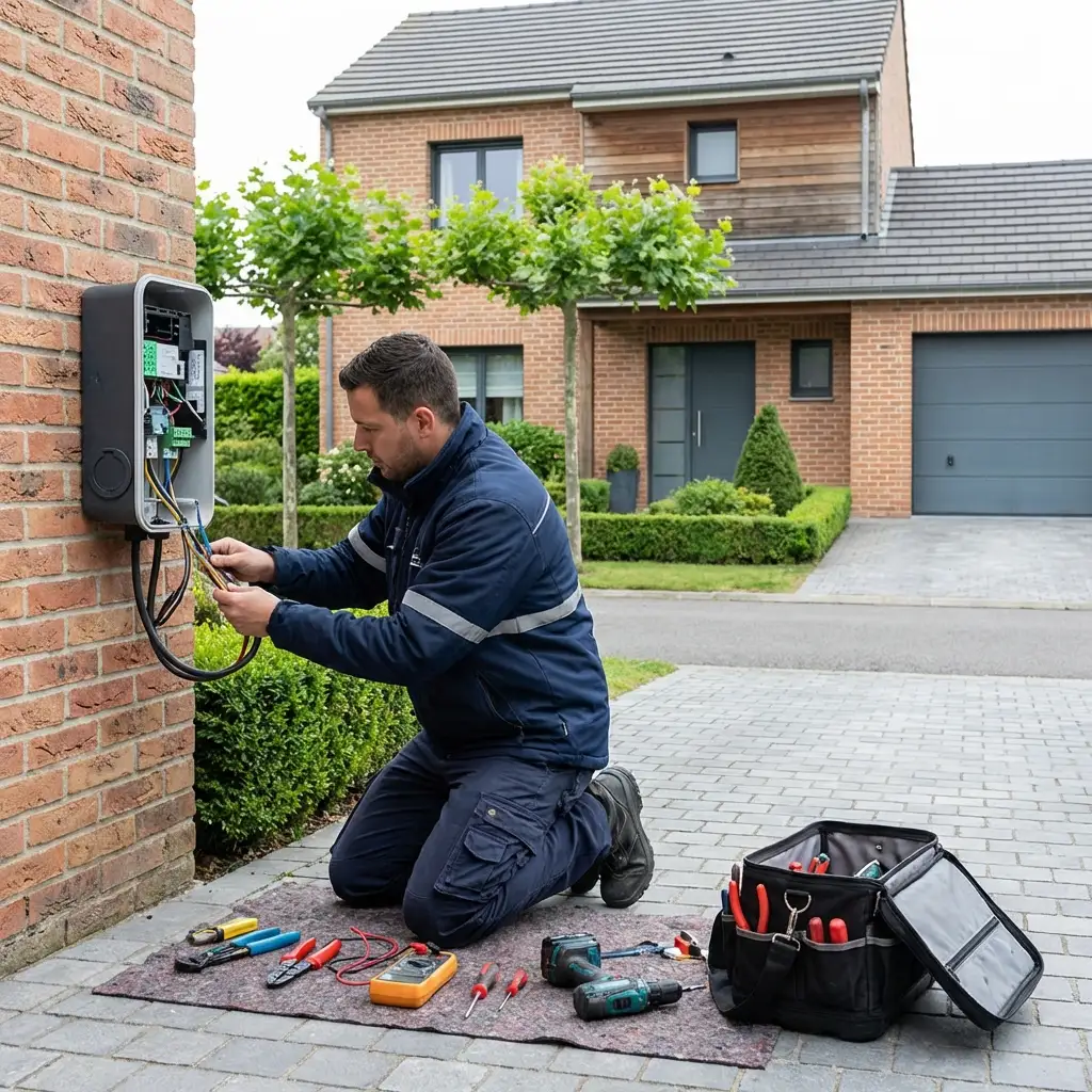 Installation de bornes de recharge à Créteil