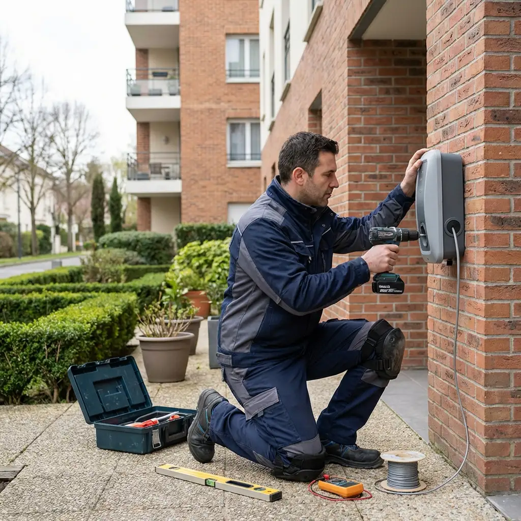 Installation de bornes de recharge à Maisons-Alfort
