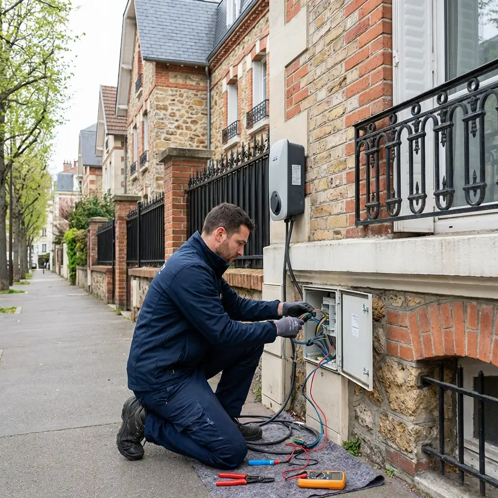 Installation de bornes de recharge à Saint-Mandé