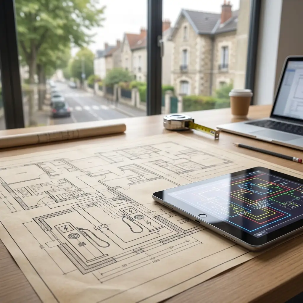Étude technique et dimensionnement de votre installation électrique